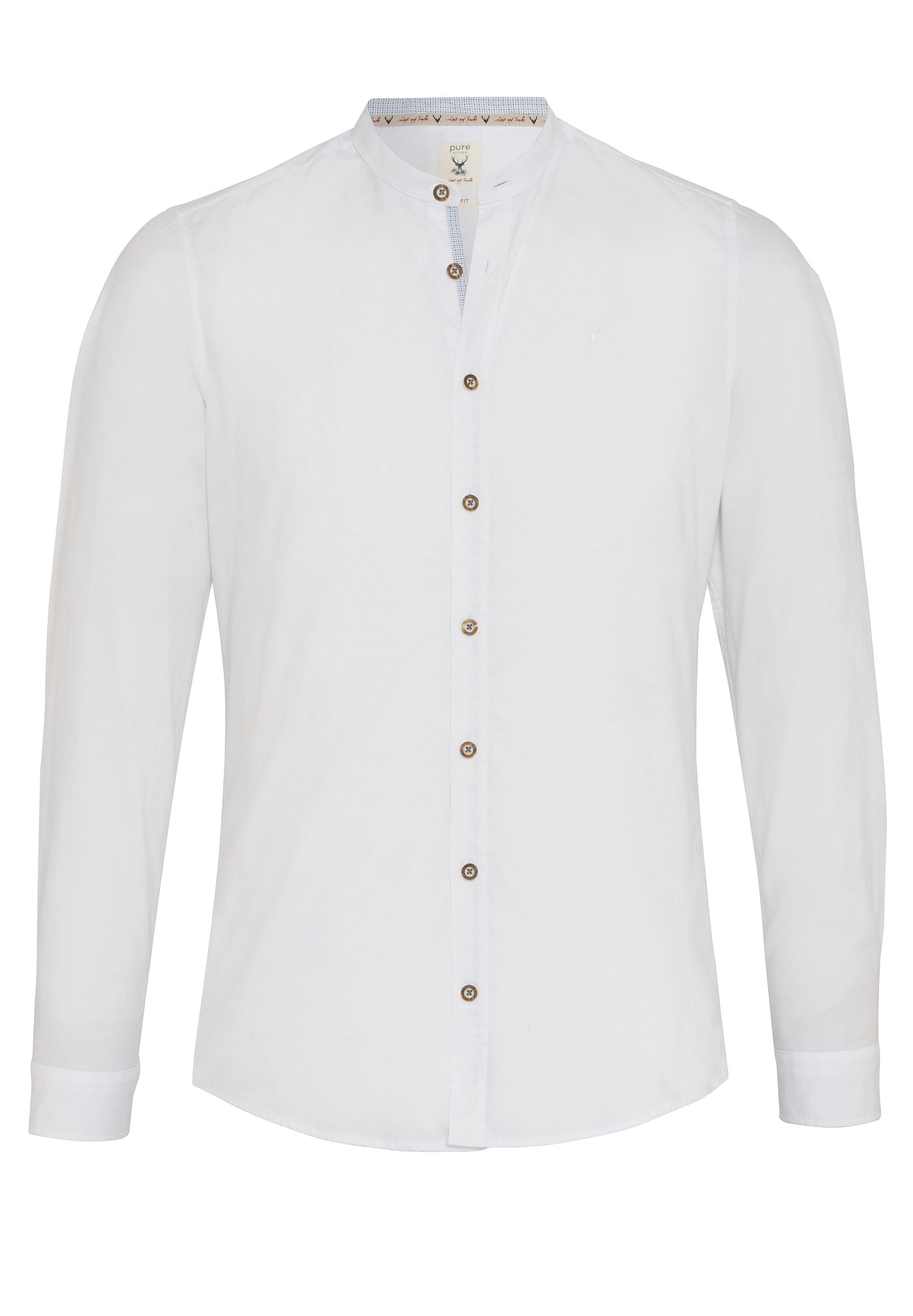 5021-21680 - Tracht Hemd Slim Fit - weiss