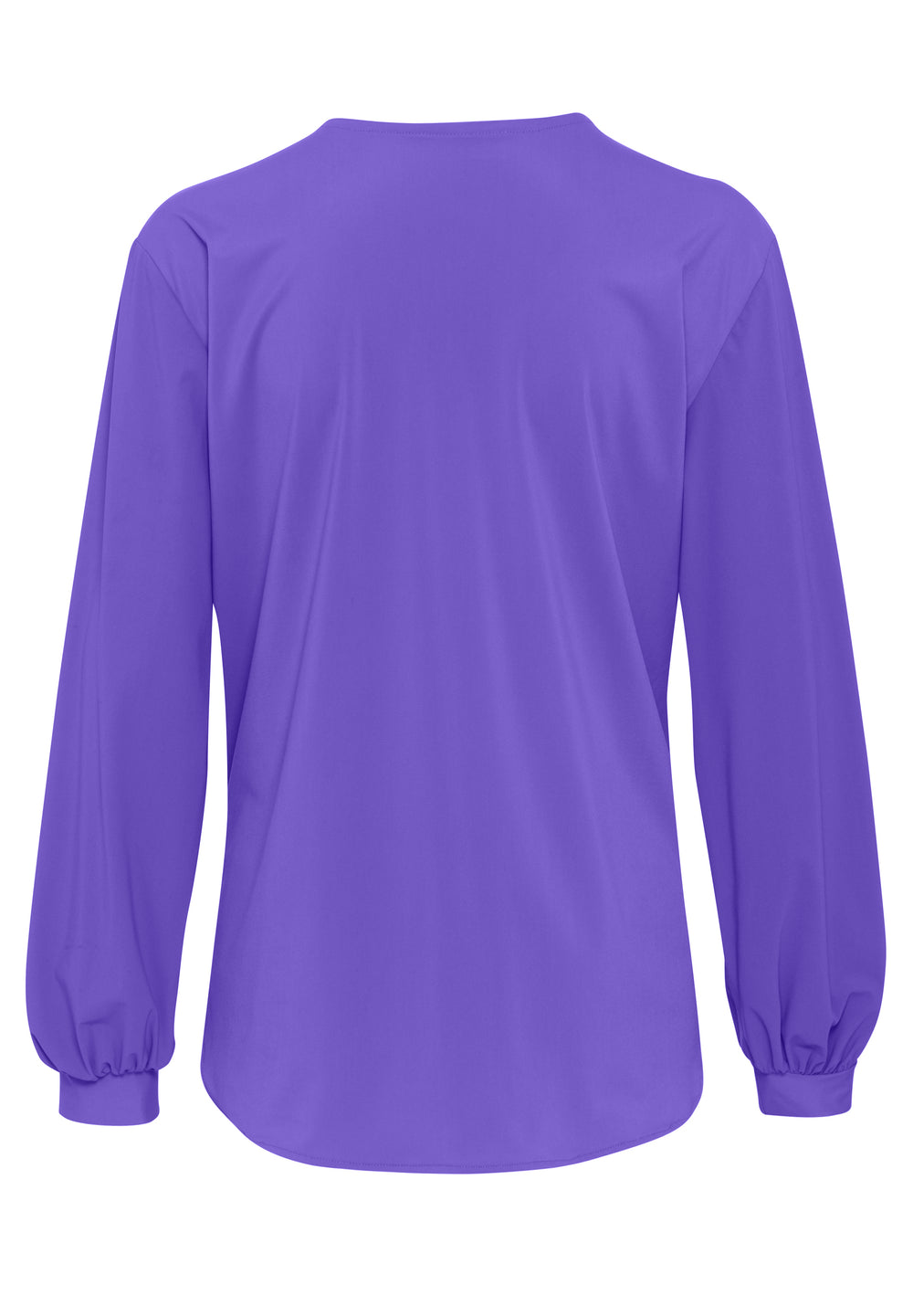 D91350-91313 PURE- Functional Bluse Langarm 805 uni violett