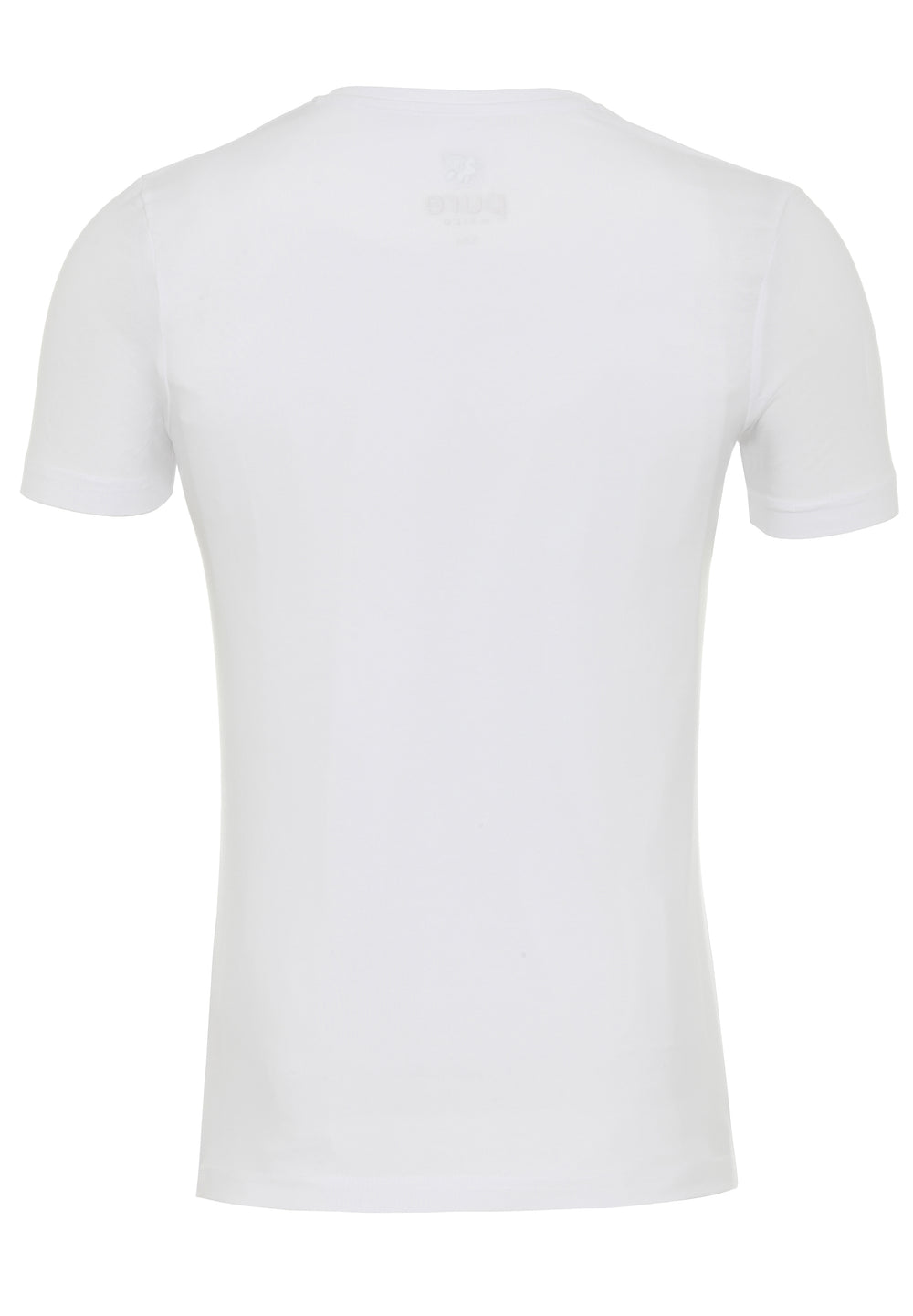 3398-92998 - V-Neck T-Shirt Doppelpack - weiß - pureshirt